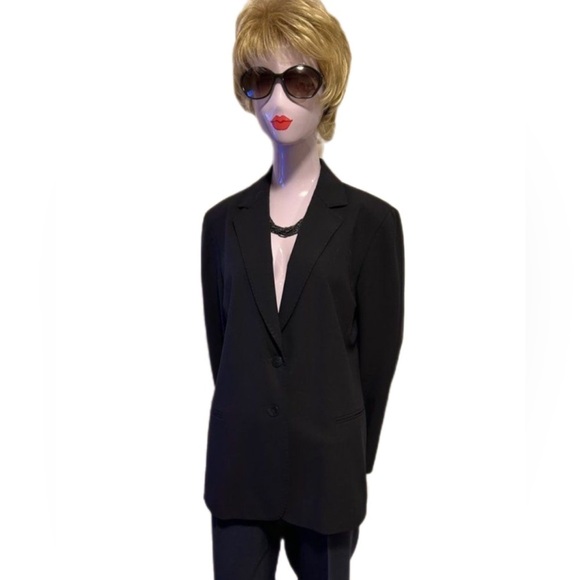 Lafayette 148 New York Women's Black Blazer - Picture 2 of 8